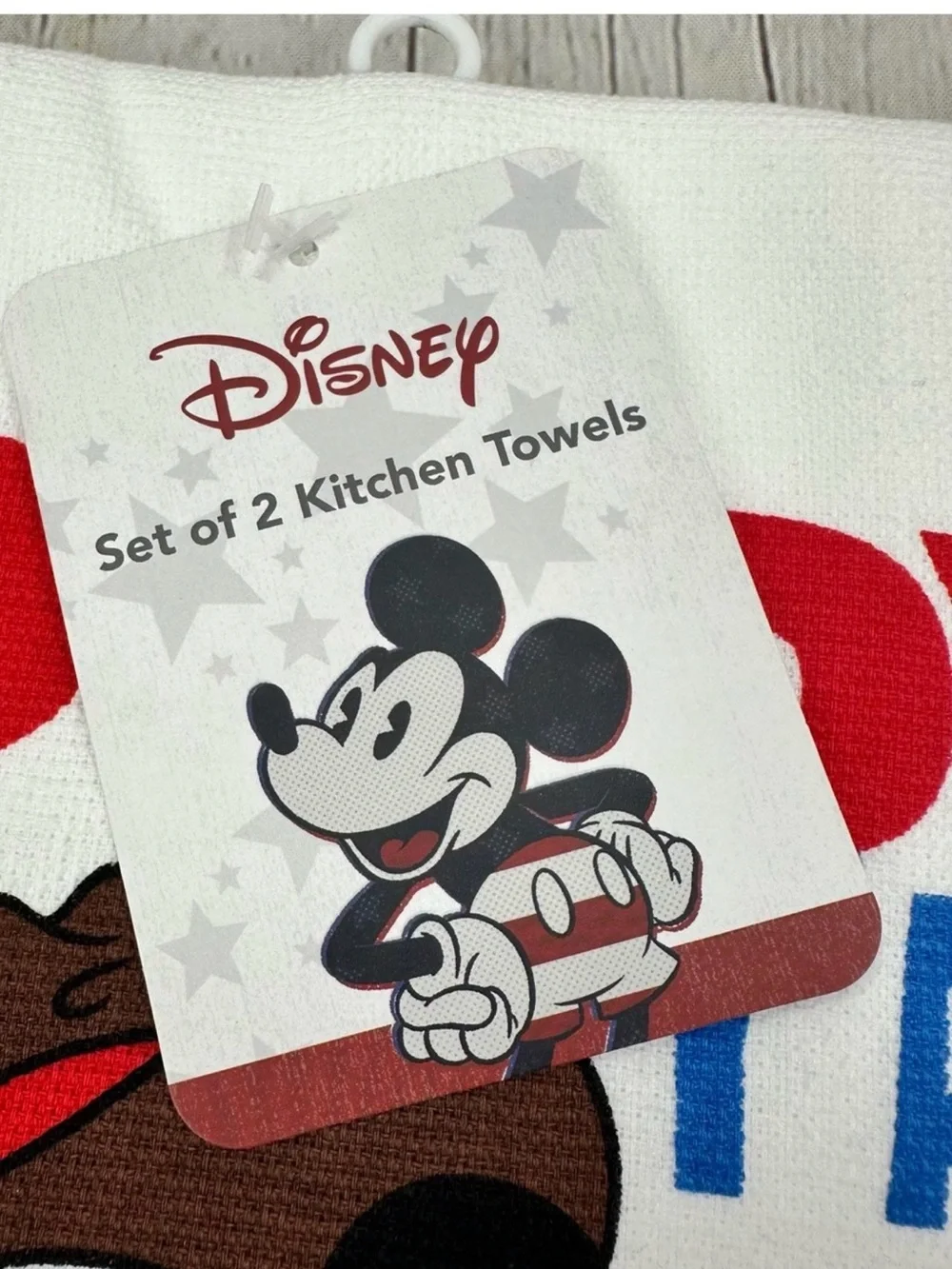 Disney Mickey Mouse Kitchen Hand Towels - 2 Set